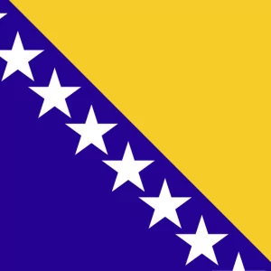 Bosna a Hercegovina vlajka