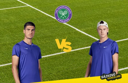 Carlos Alcaraz Garfia vs Holger Rune: Wimbledon, preview a tip na výsledek