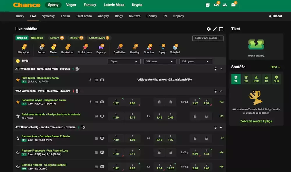 Chance TV na počítači