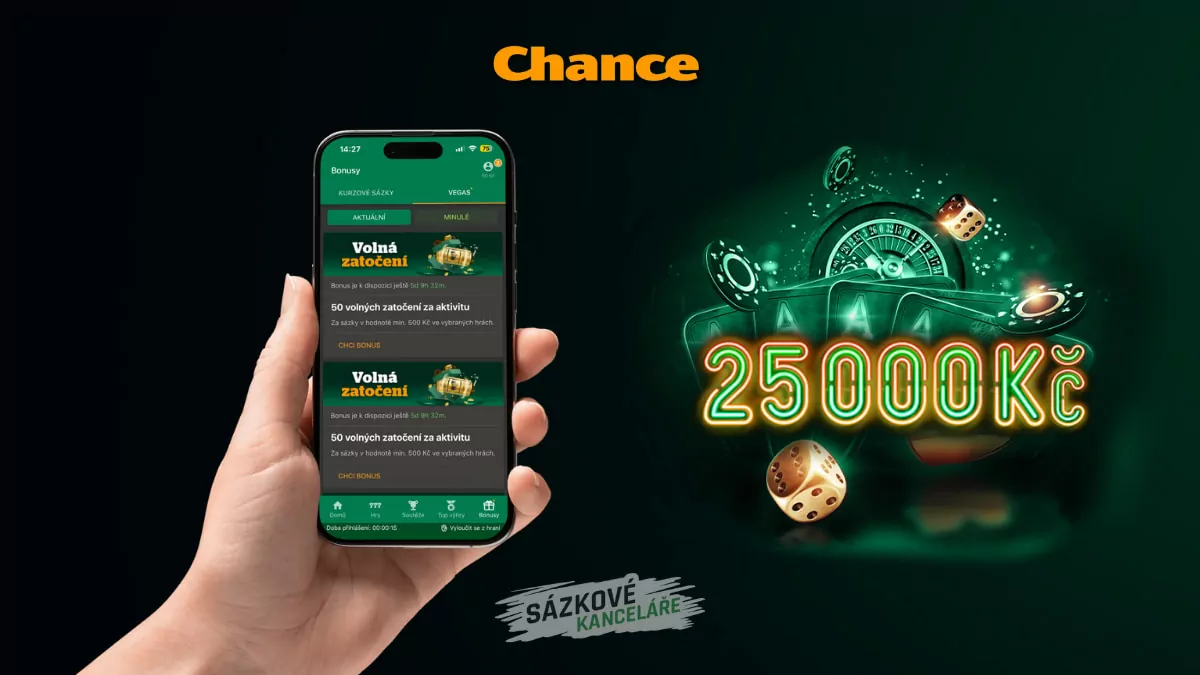 Chance free spiny zdarma dnes