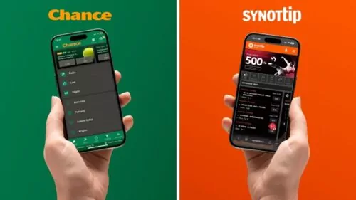 Chance vs Synottip: Přímé srovnání sázkových kanceláří pro rok 2026
