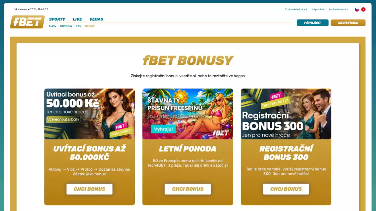 Fbet bonusové kódy