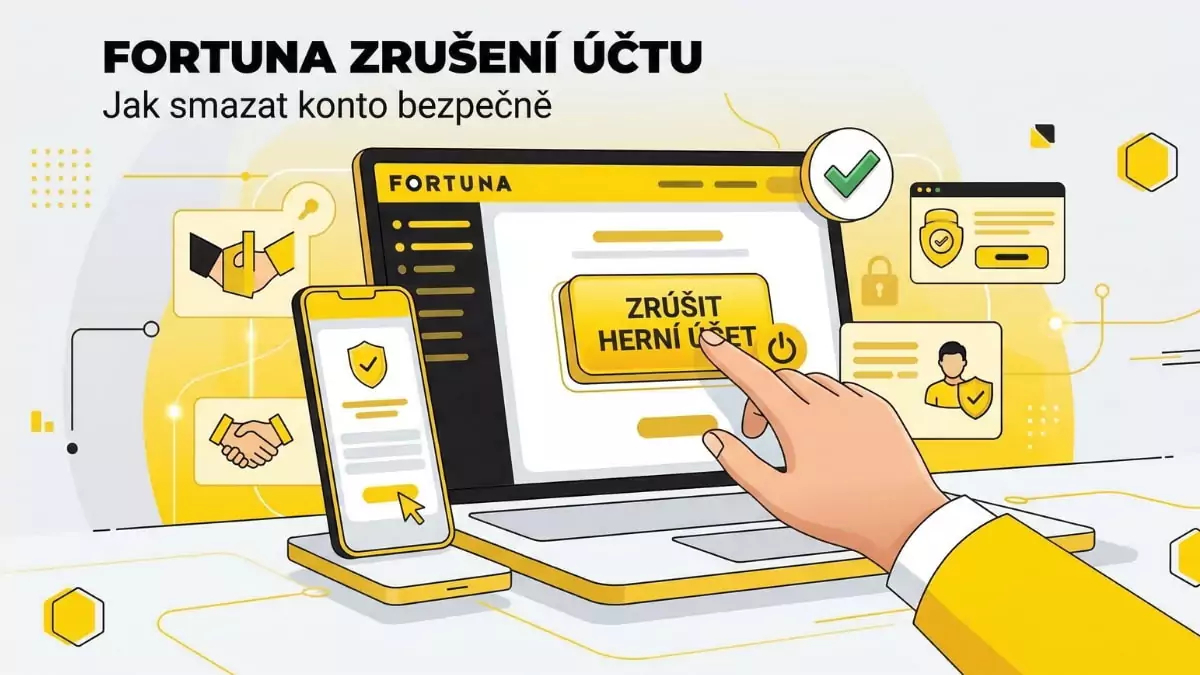 Fortuna zrušení účtu