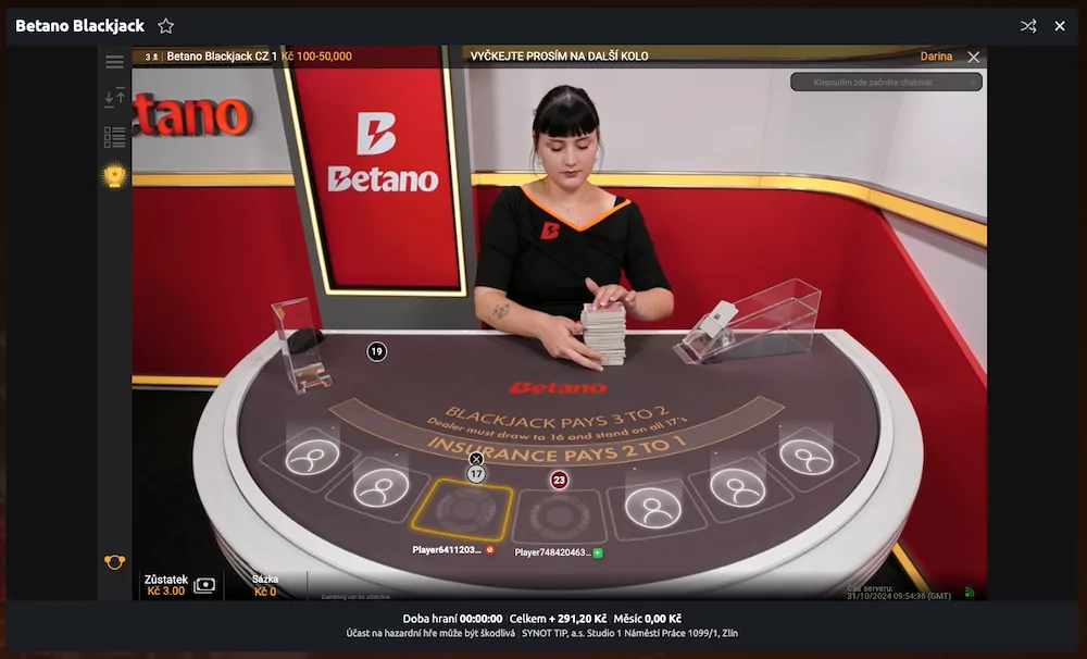 Jak hodnotíme krupiéry v Betano live casinu