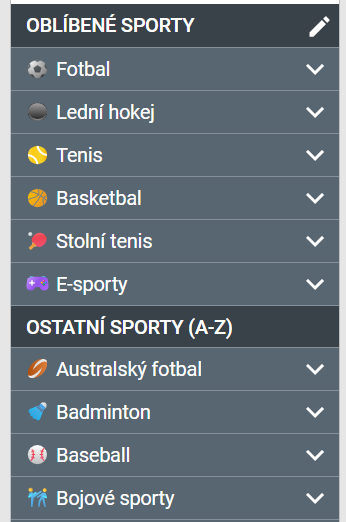 Jak zkontrolovat výsledky na Tipsport webu krok 2