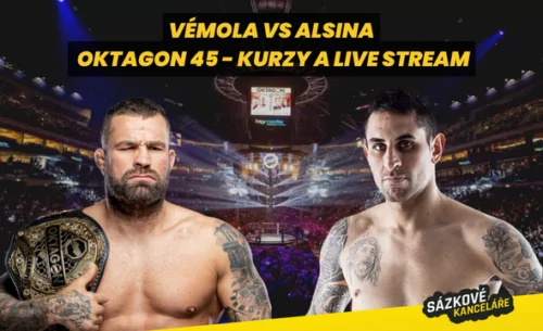 Karlos Vémola vs Lucas Alsina: Oktagon 45 preview a tip na sázení