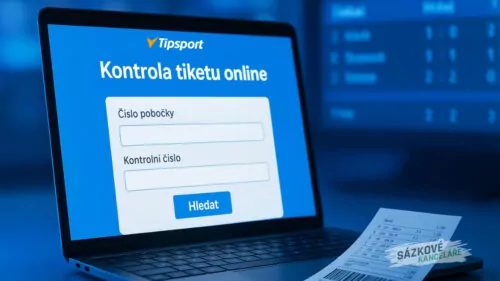 Jak na kontrolu tiketu Tipsport: Ověřte si výsledky vašich sázek