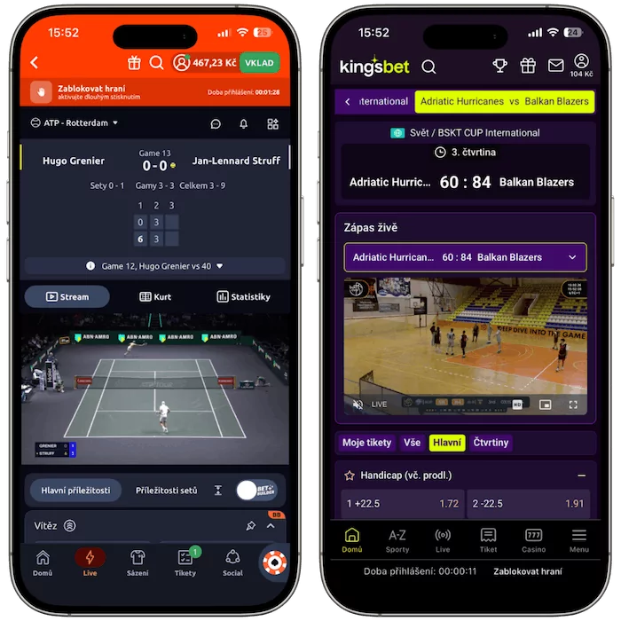 Live streamy Betano vs Kingsbet