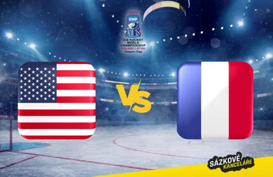 MS v hokeji – USA vs Francie, preview a tip na výsledek