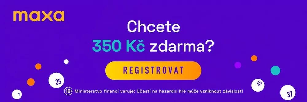 Maxa registrační bonus