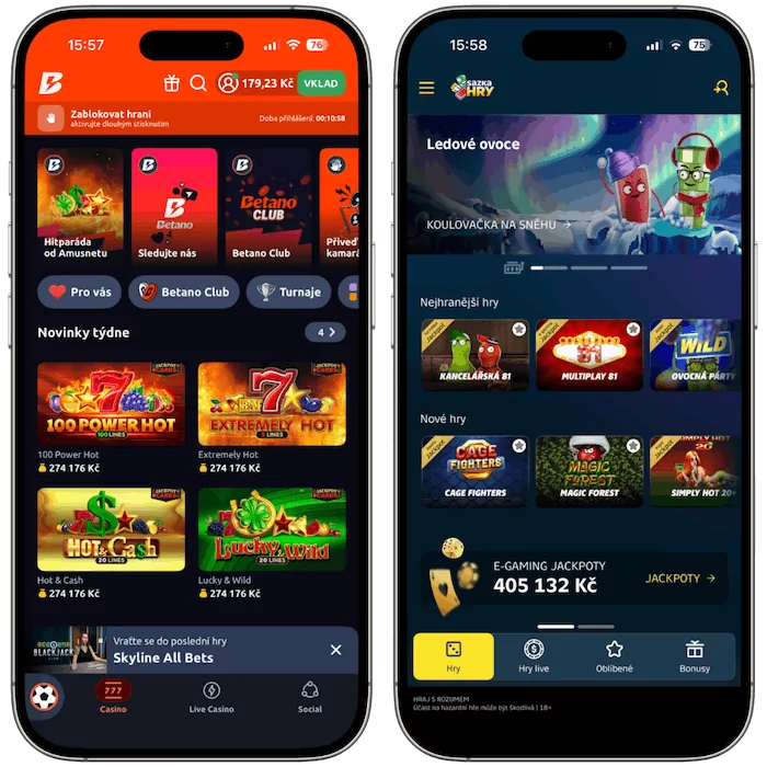 Online casino Betano vs Sazkabet