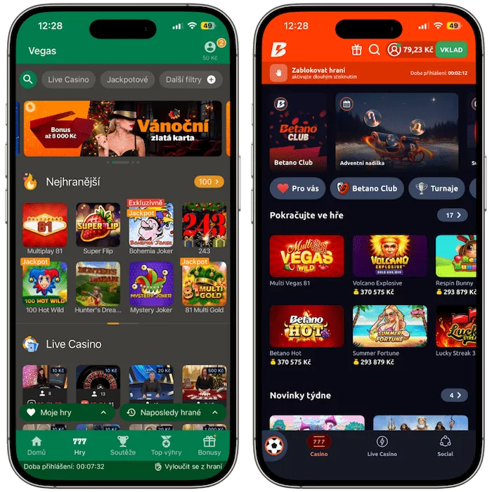 Online casino Chance vs Betano