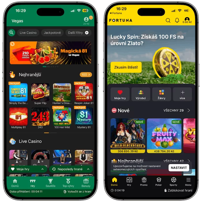 Online casino Chance vs Fortuna