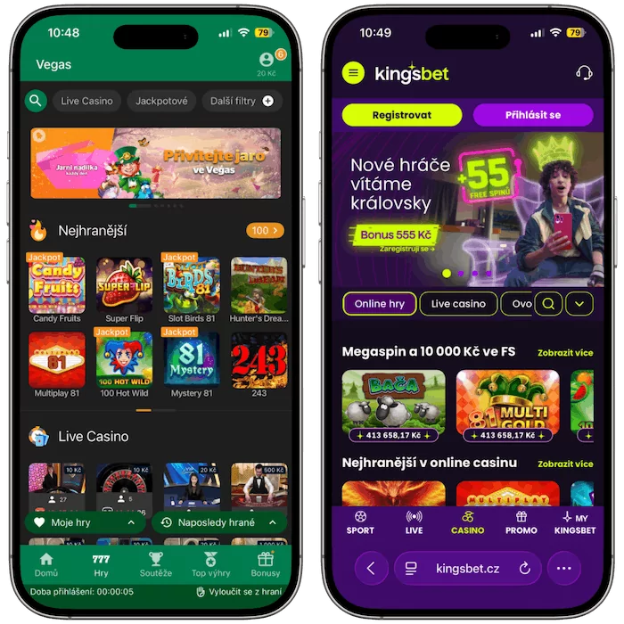 Online casino Chance vs Kingsbet