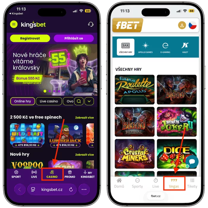 Online casino Kingsbet vs fBet