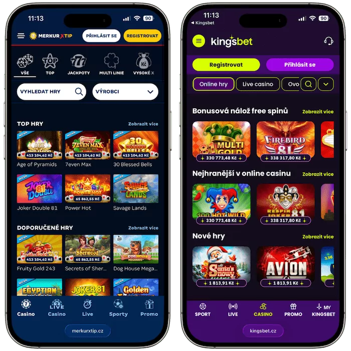 Online casino Merkurxtip vs Kingsbet