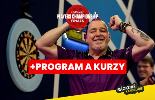 Players Championship Finals šipky – program a kurzy