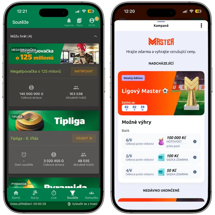 Promo akce Chance vs Betano