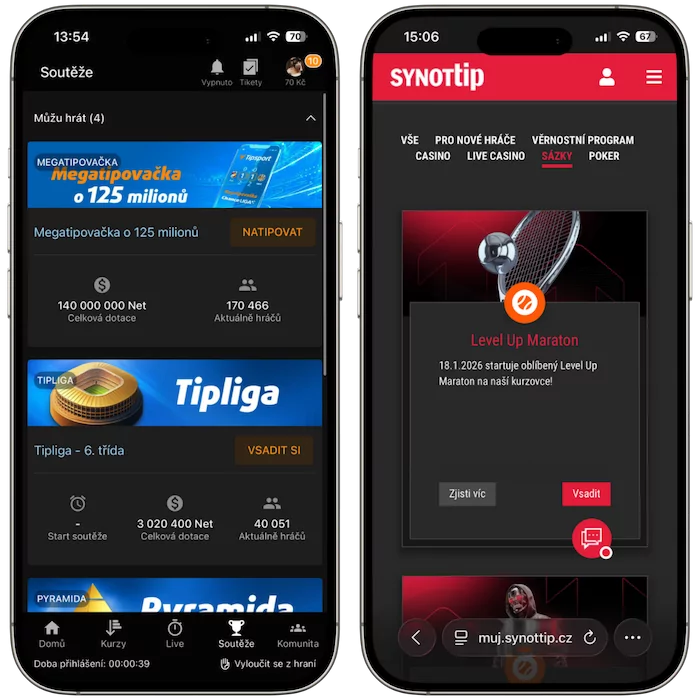 Promo akce Tipsport vs Synottip