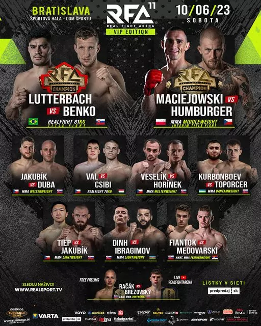 RFA 11 MMA živý přenos