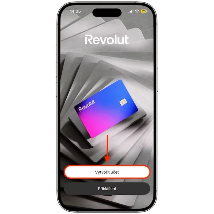 Revolut registrace