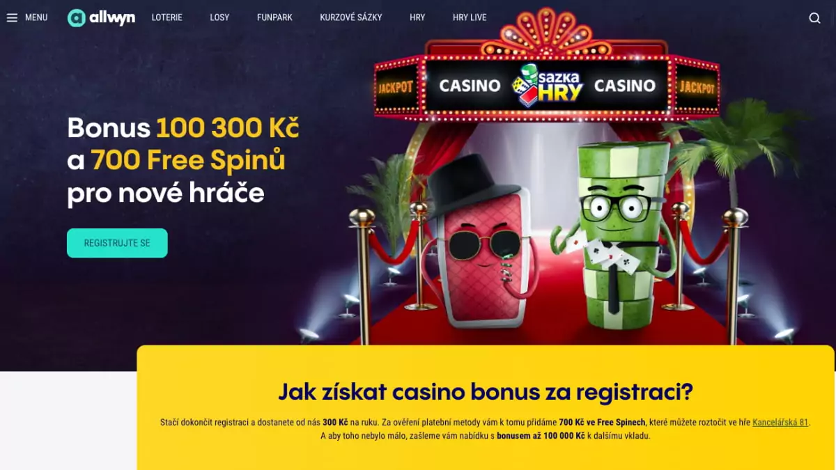 Sazkabet bonusové kódy