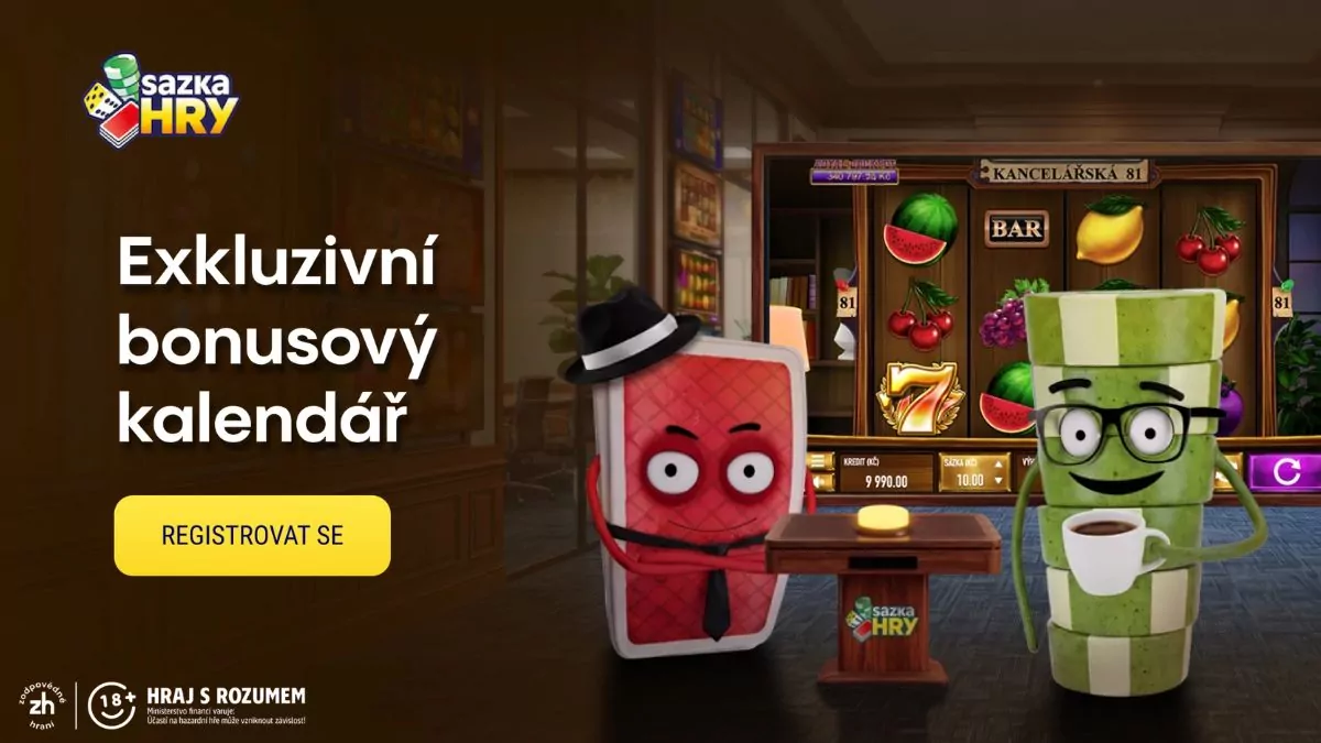 Sazka Hry exkluzivní kalendář