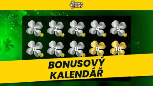 Sazka Hry bonusový kalendář – Získejte přes 500 Kč a stovky free spinů