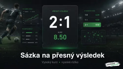 Sázka na přesný výsledek: Jak pracovat s vysokými kurzy a rizikem