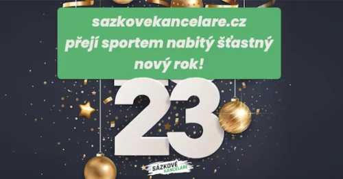 Sazkovekancelare.cz přejí sportem nabitý šťastný nový rok 2023