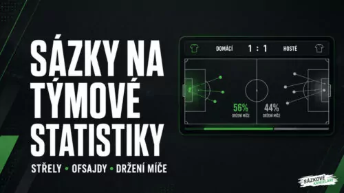 Sázky na týmové statistiky ve fotbale: Jak sázet na střely, ofsajdy a držení míče