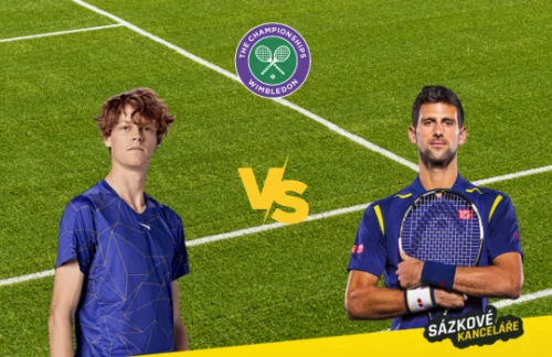 Sinner vs Djoković: Wimbledon, preview a tip na výsledek