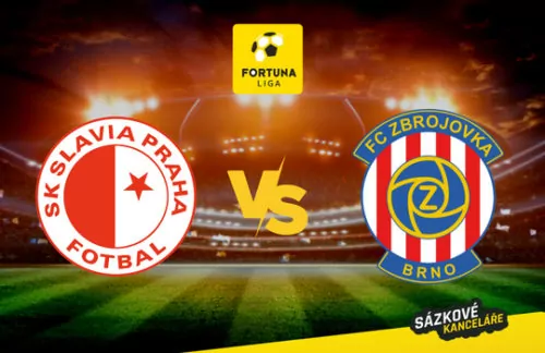 Slavia Praha vs Zbrojovka Brno – Fortuna:Liga preview a tip na sázení