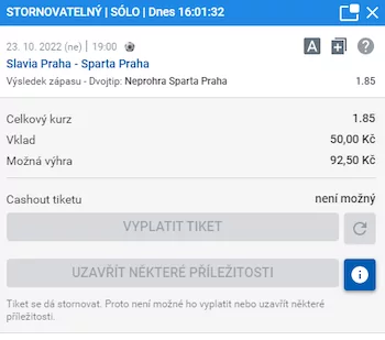 Sparta Praha vs Slavia Praha tiket