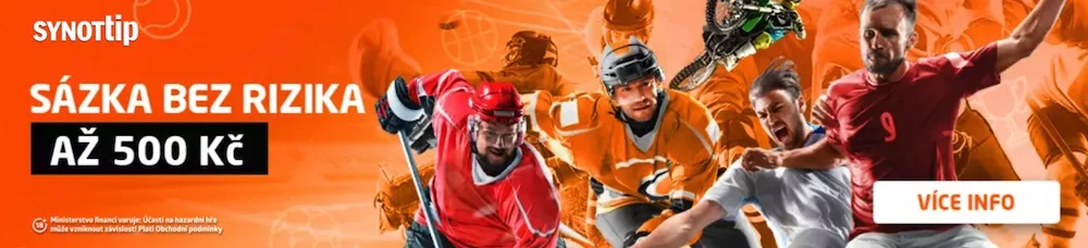Synottip sázka zdarma bez rizika