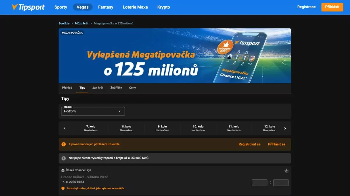 Tipsport Megatipovačka