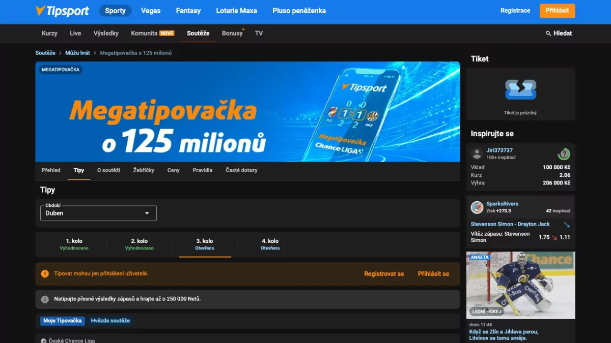 Tipsport Megatipovačka