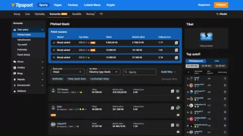 Tipsport Tiket aréna: Jak přidat tikety a získat Nety