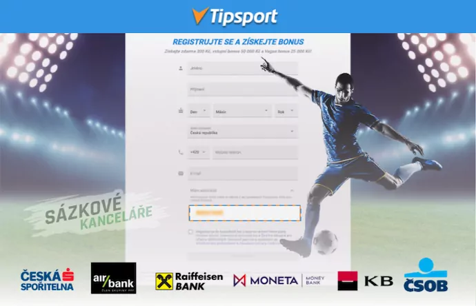 Tipsport bankovní identita