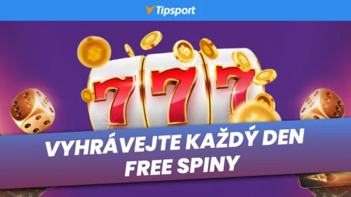 Tipsport free spiny – až 100 milionů volných zatočení