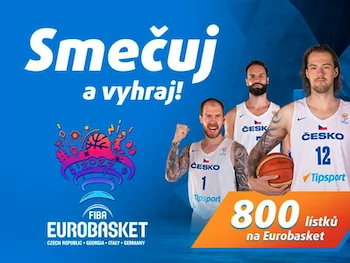 Tipsport kvíz - lístky na ME v basketbalu a milión Netů