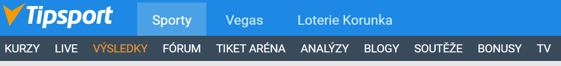 Jak zkontrolovat výsledky na Tipsport webu