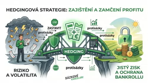 Zajištění sázek (hedging): Profesionální strategie pro minimalizaci rizika