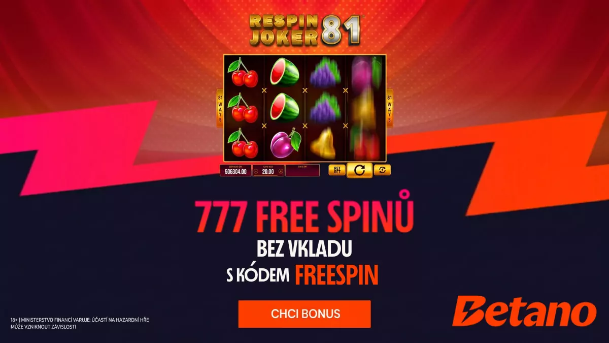 Betano květnové free spiny