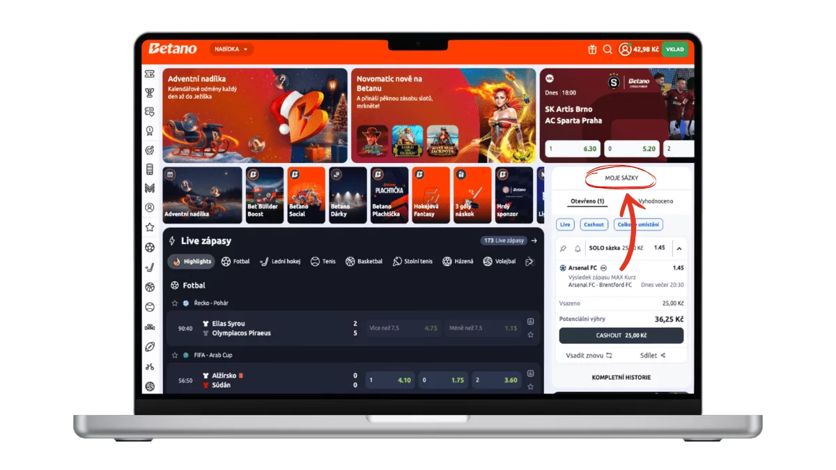 Betano kontrola tiketu online