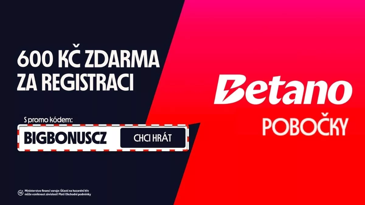 Betano pobočky - hotovostní vklad