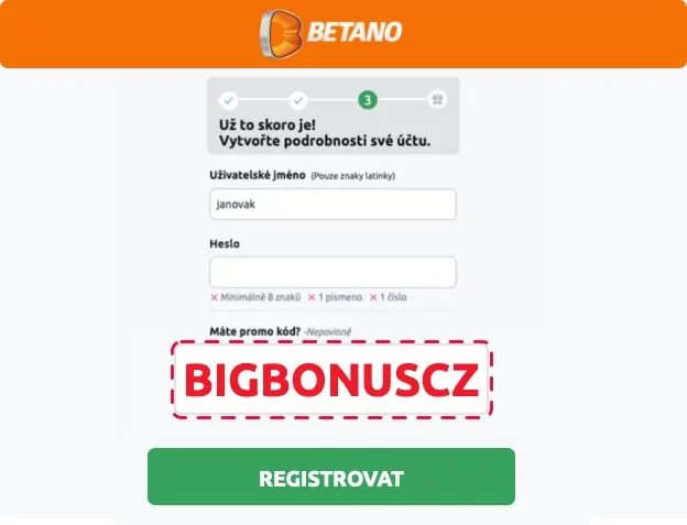 Betano promo kód 2024