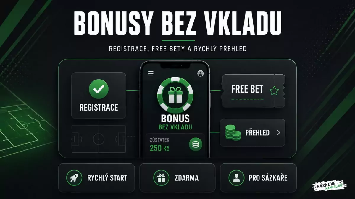 Bonus za registraci bez vkladu