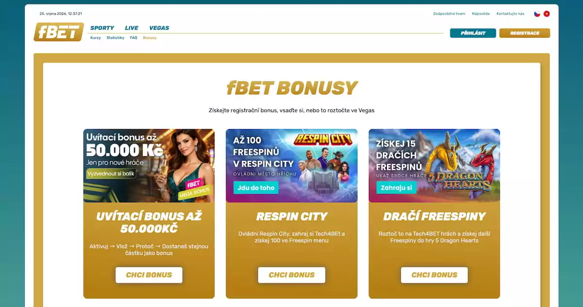 fbet bonusy