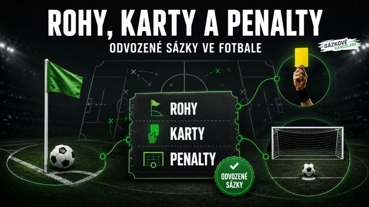 Jak sázet na na rohy, karty a penalty